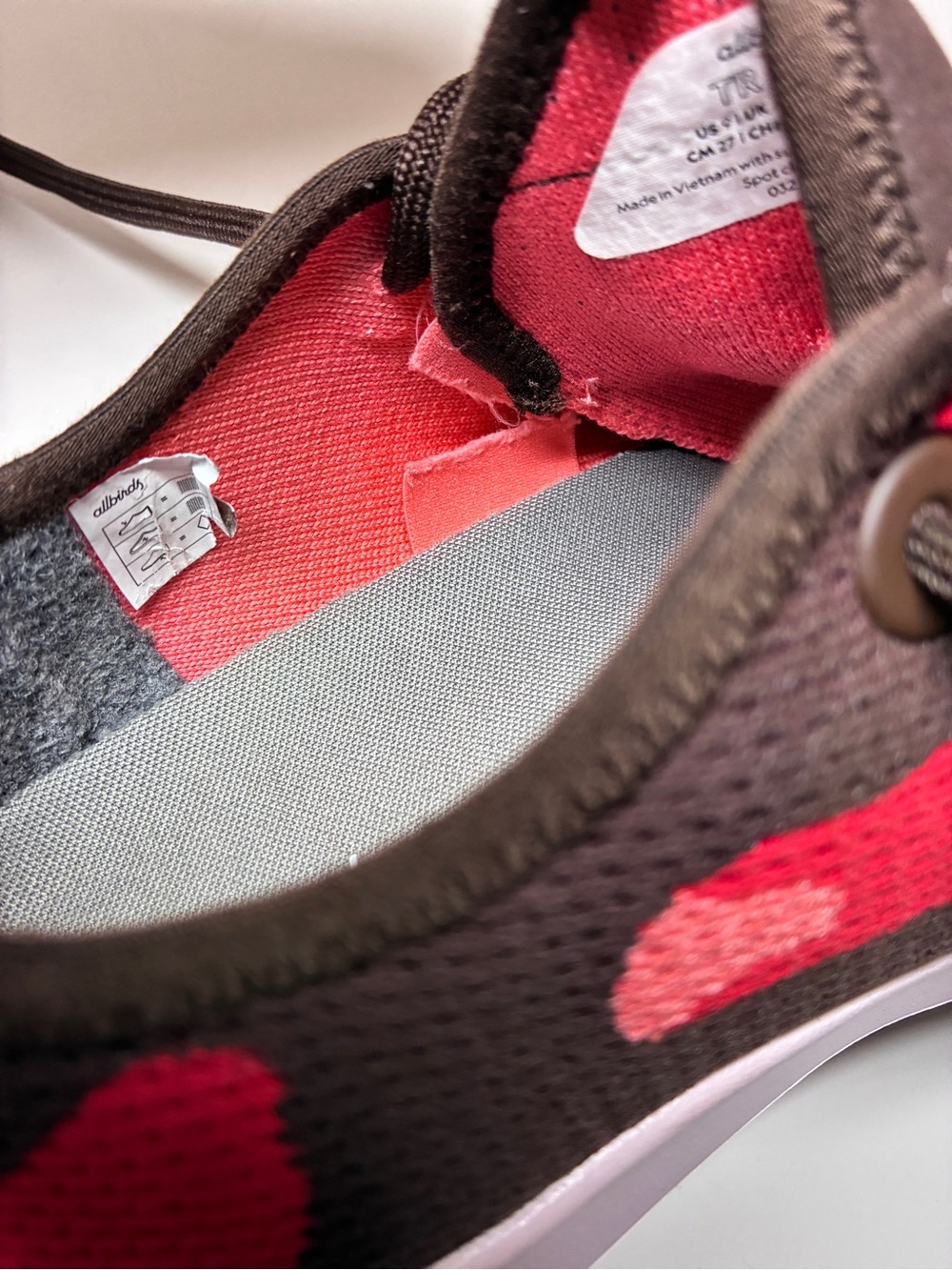 Allbirds Tree Runners Camouflage Knit Sneakers - Picture 8 of 10